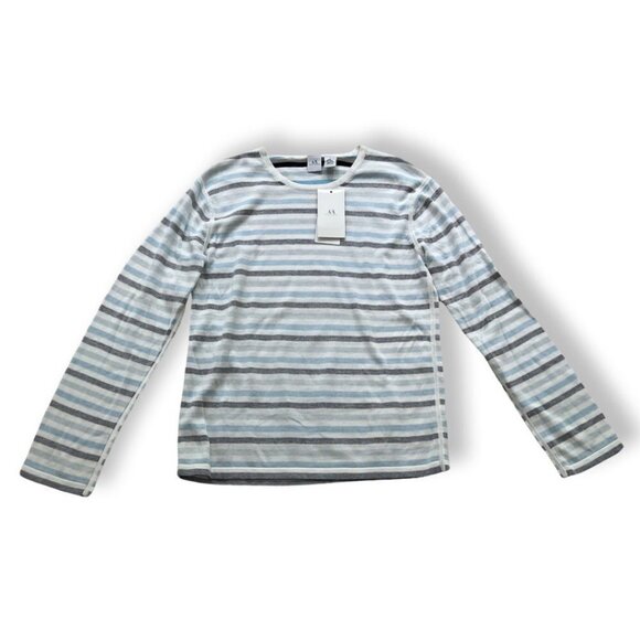 A/X Armani Exchange stripped cotton sweater size M - Picture 1 of 3